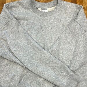 GymShark Men's Gray Crewneck Sweatshirt